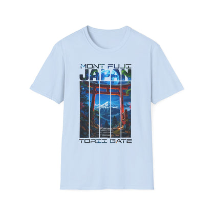Mont Fuji Japan Torii Gate T-shirt