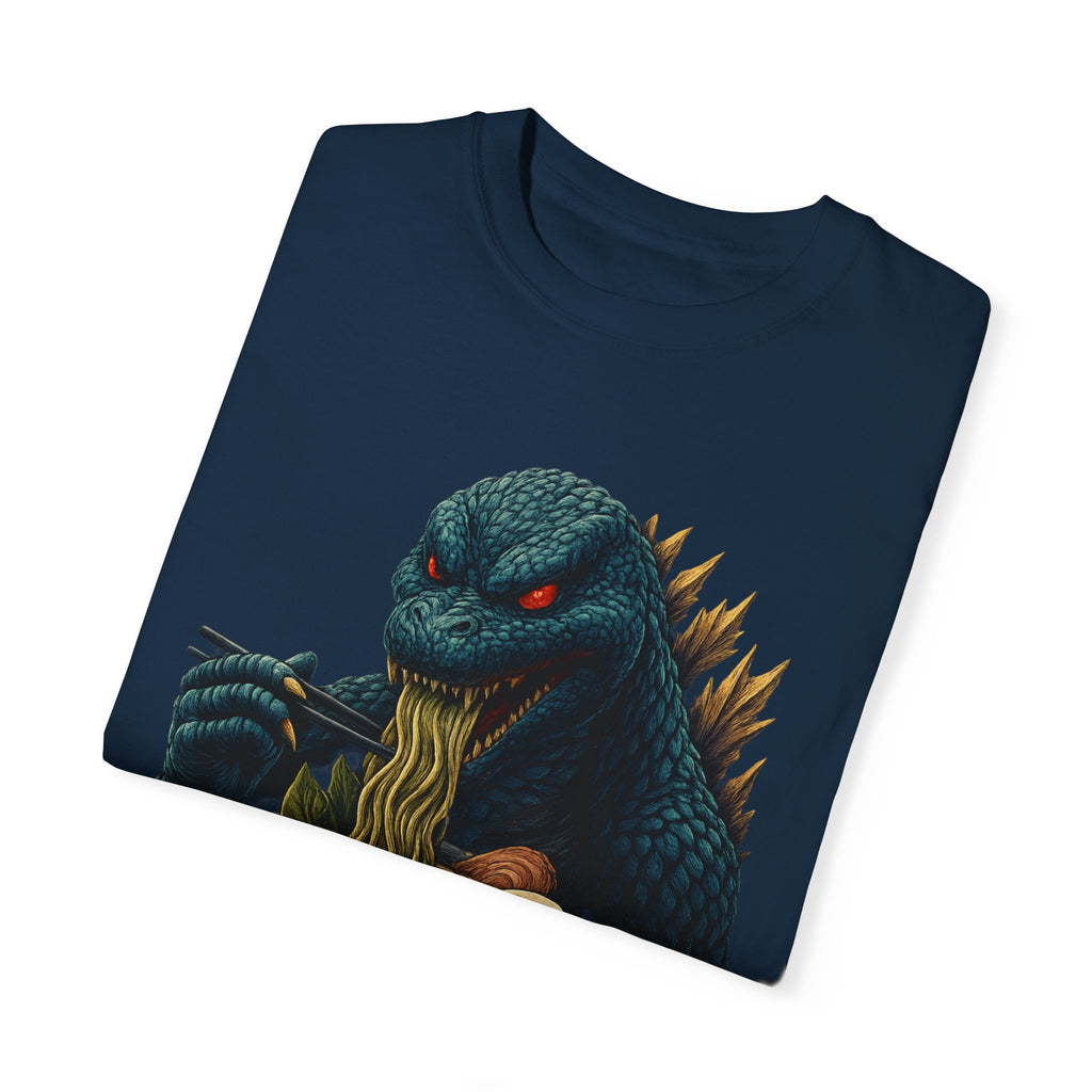 Kaiju Godzilla Eating Ramen T-shirt