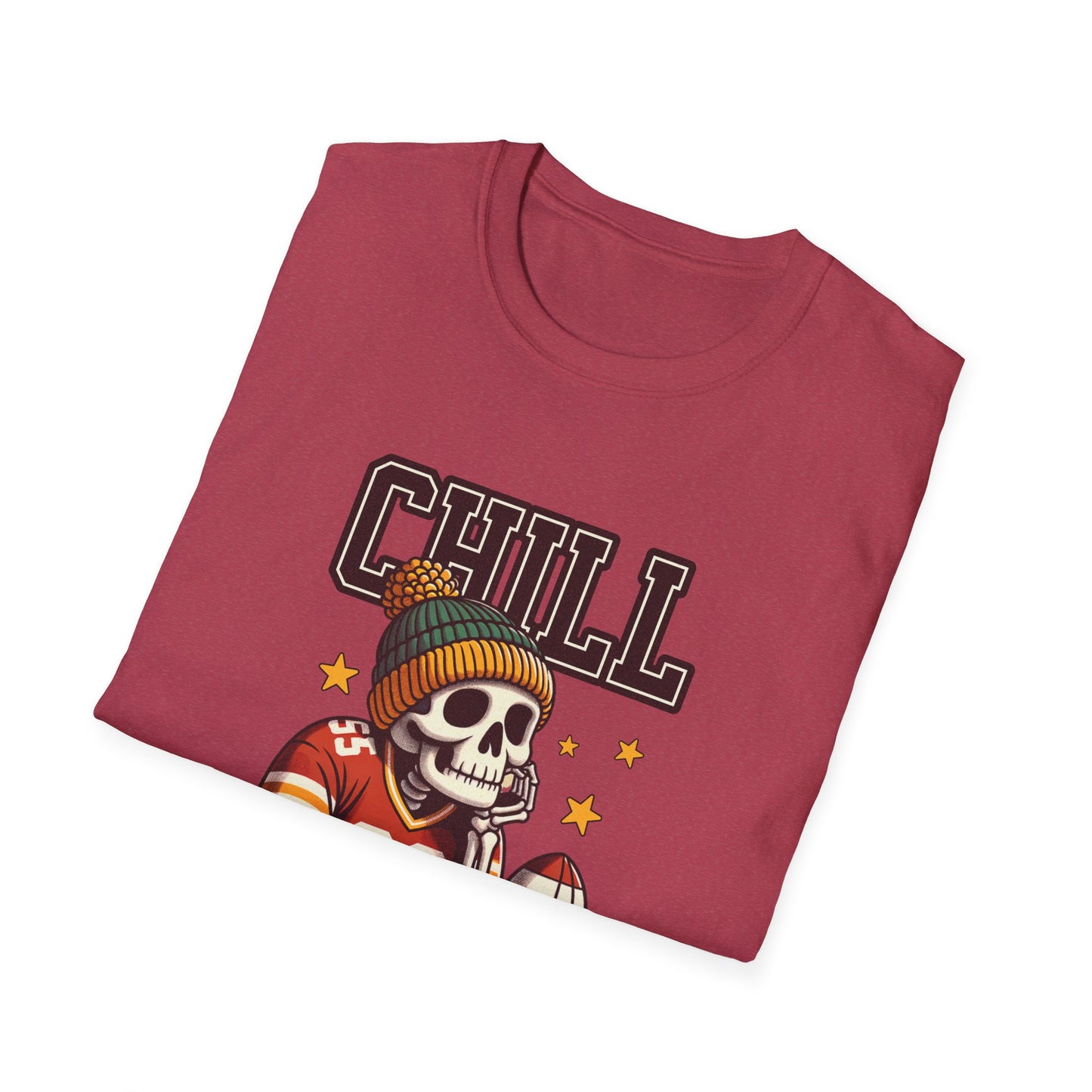 Coffee, Chill & Game Day Football Season T-Shirt
