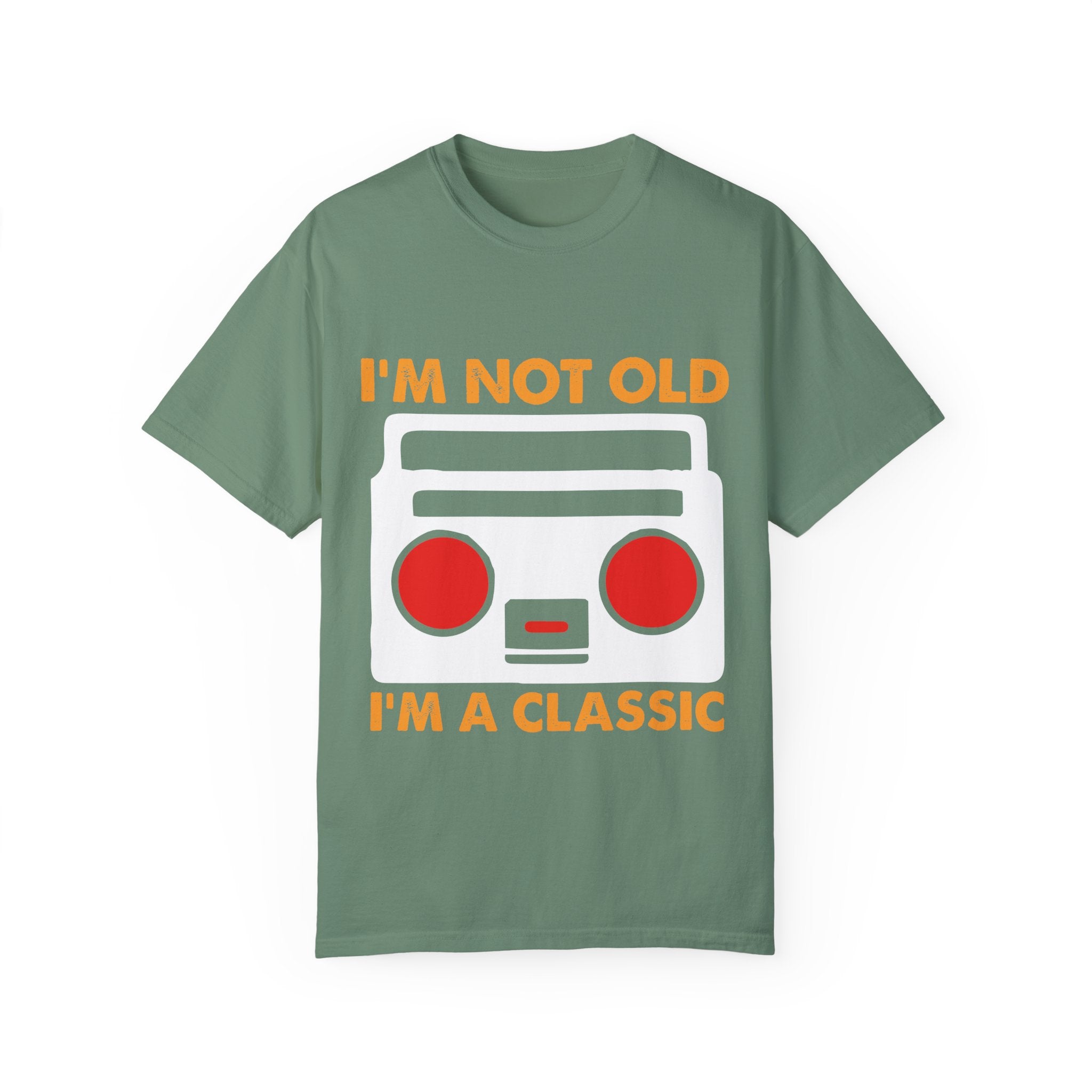 I'm Not Old, I'm a Classic – Retro Music Boombox T-shirt
