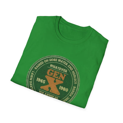 Raised on Hose Water and Neglect Retro 80s Gen X T-shirt