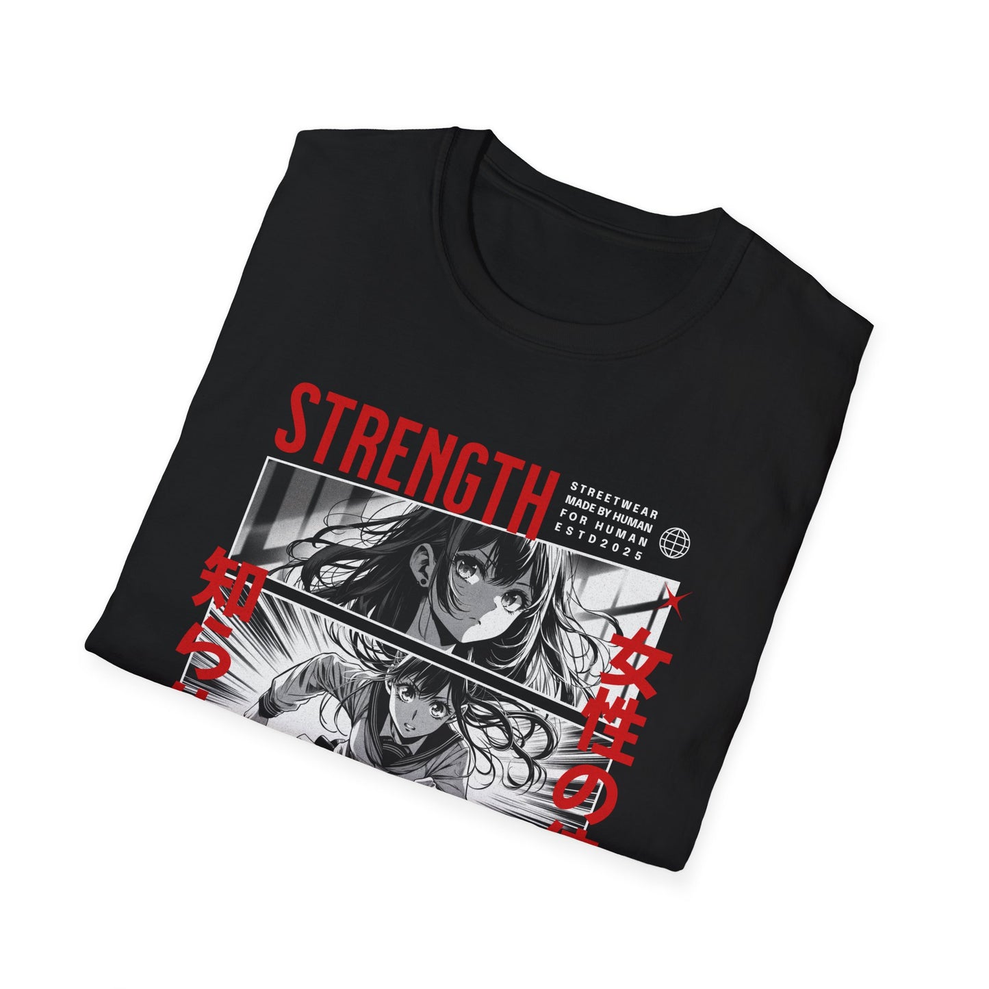 Nakira Strength Anime Girl T-Shirt