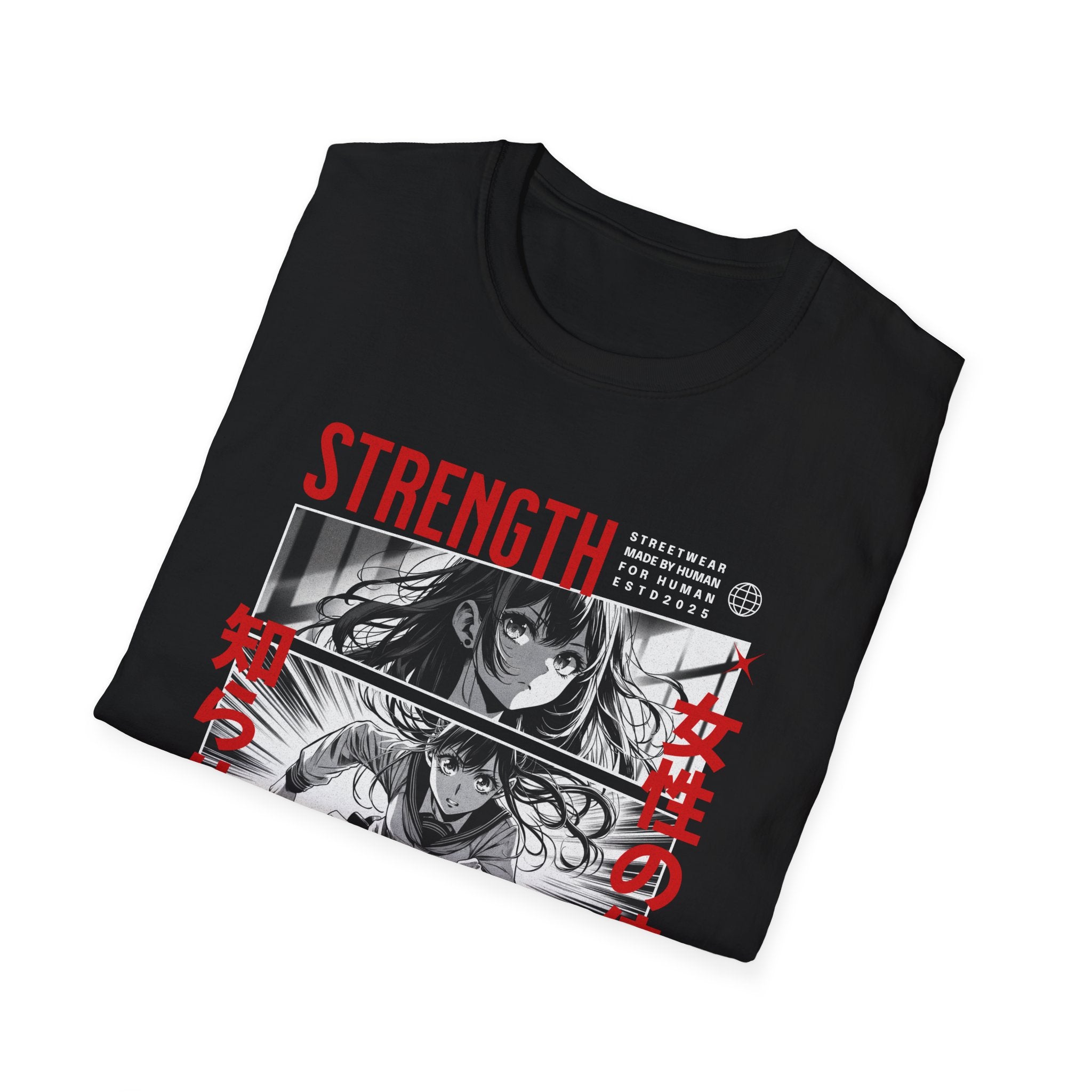 Nakira Strength Anime Girl T-Shirt