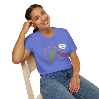 Funny T-Rex How About This Weather? Dino Puns T-Shirt