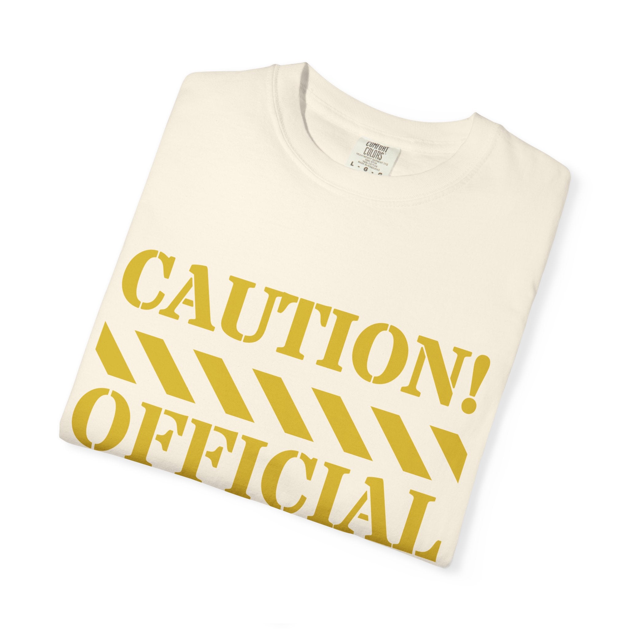 Caution! Official Teenager T-Shirt — 'May Contain Attitude' Youth Graphic Tee