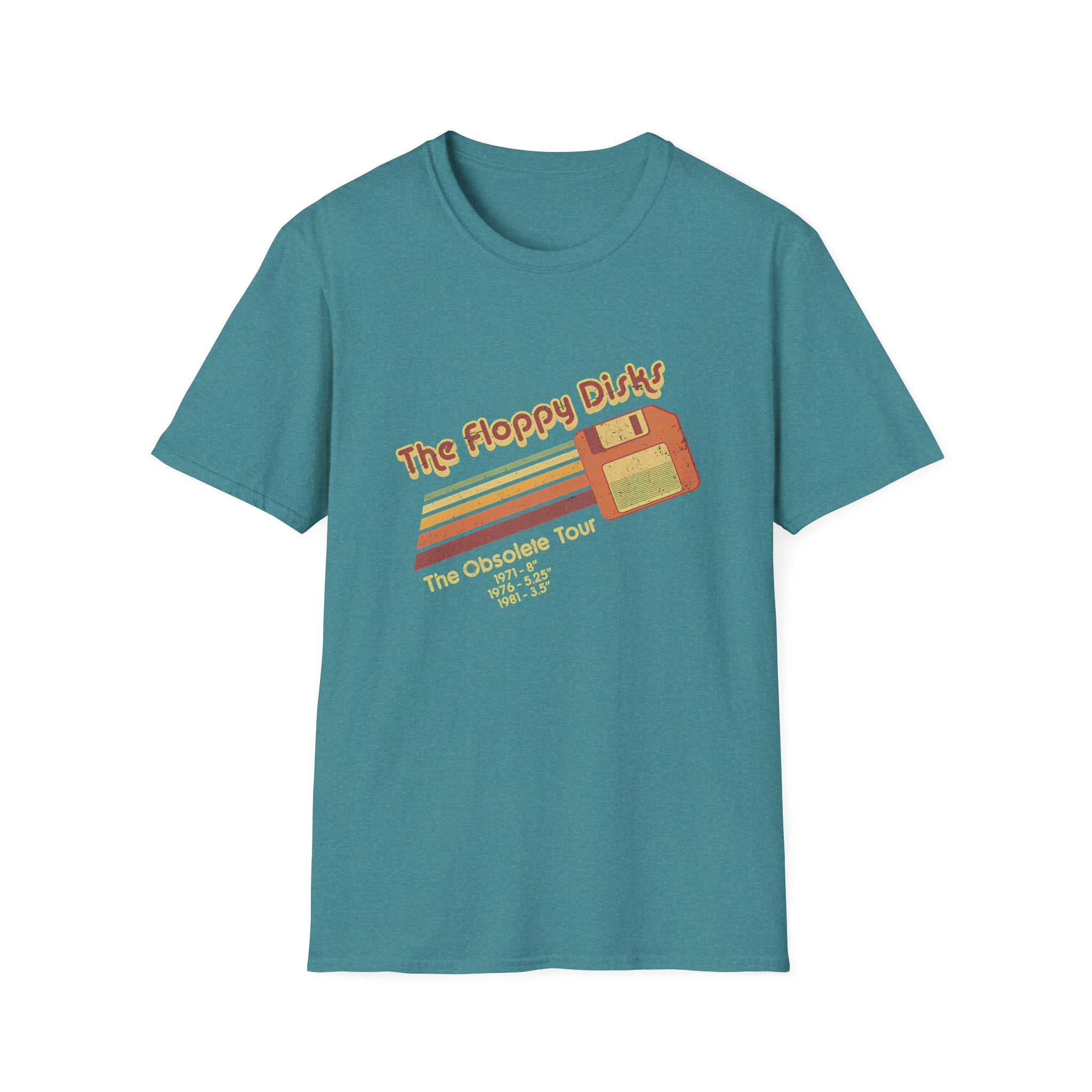 The Vintage Floppy Disk Retro Computer Throwback T-shirt