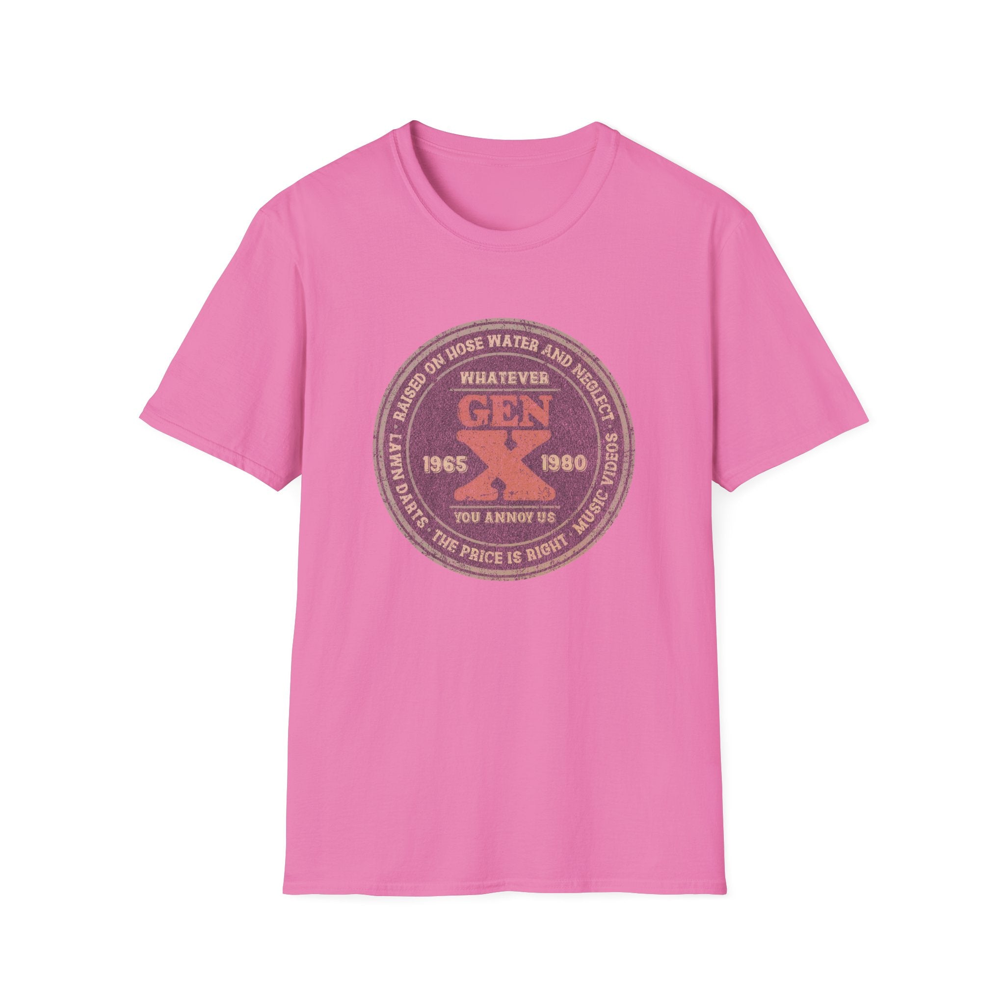 Raised on Hose Water and Neglect Retro 80s Gen X T-shirt