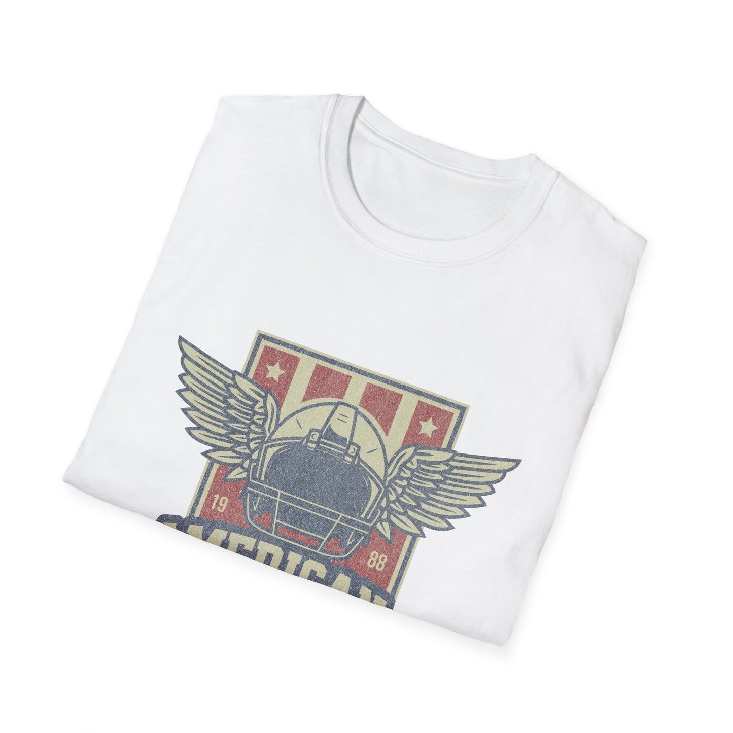 American Football League Season Vintage Football Logo T-Shirt