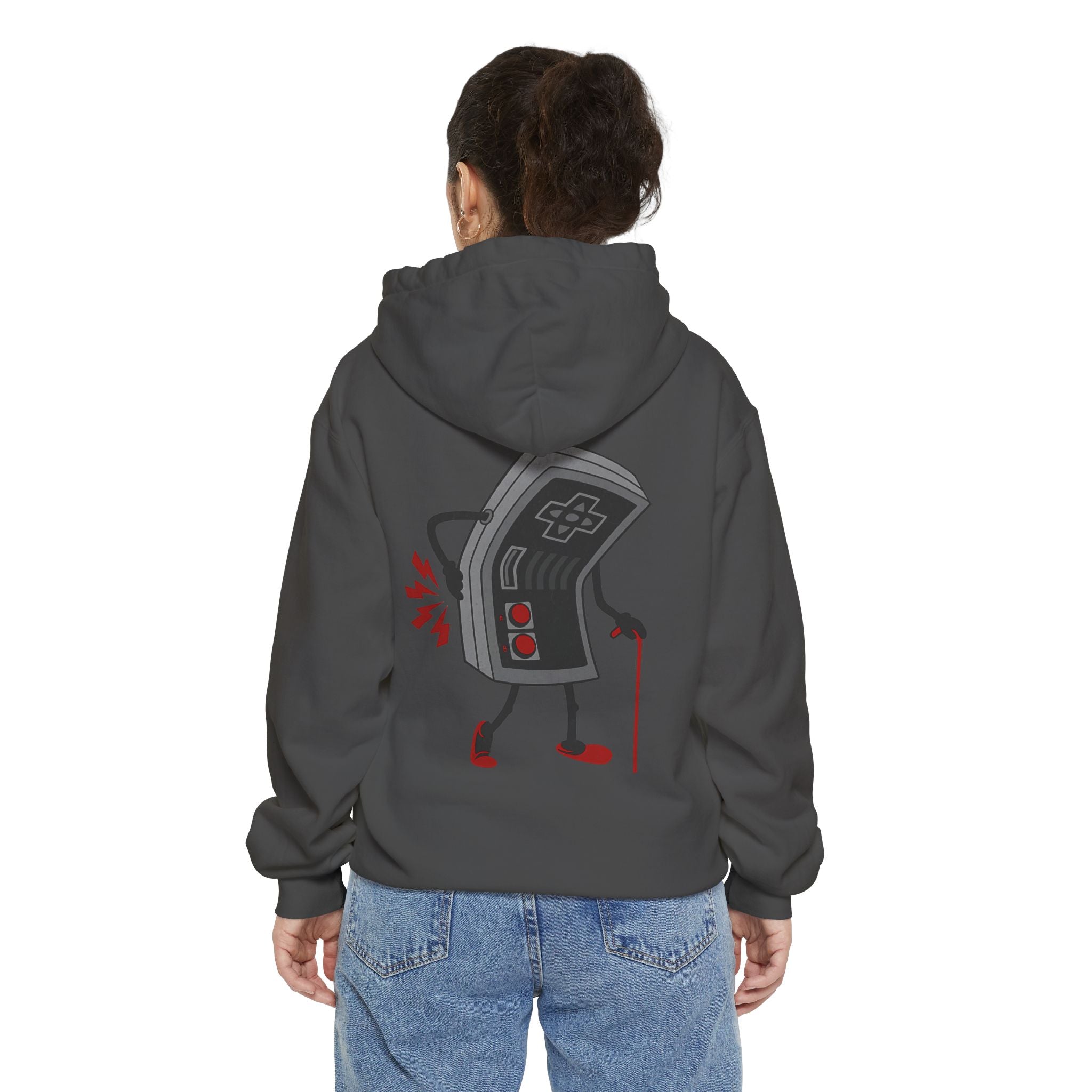 Retro Video Games Controller Old School Gamer Hoodie
