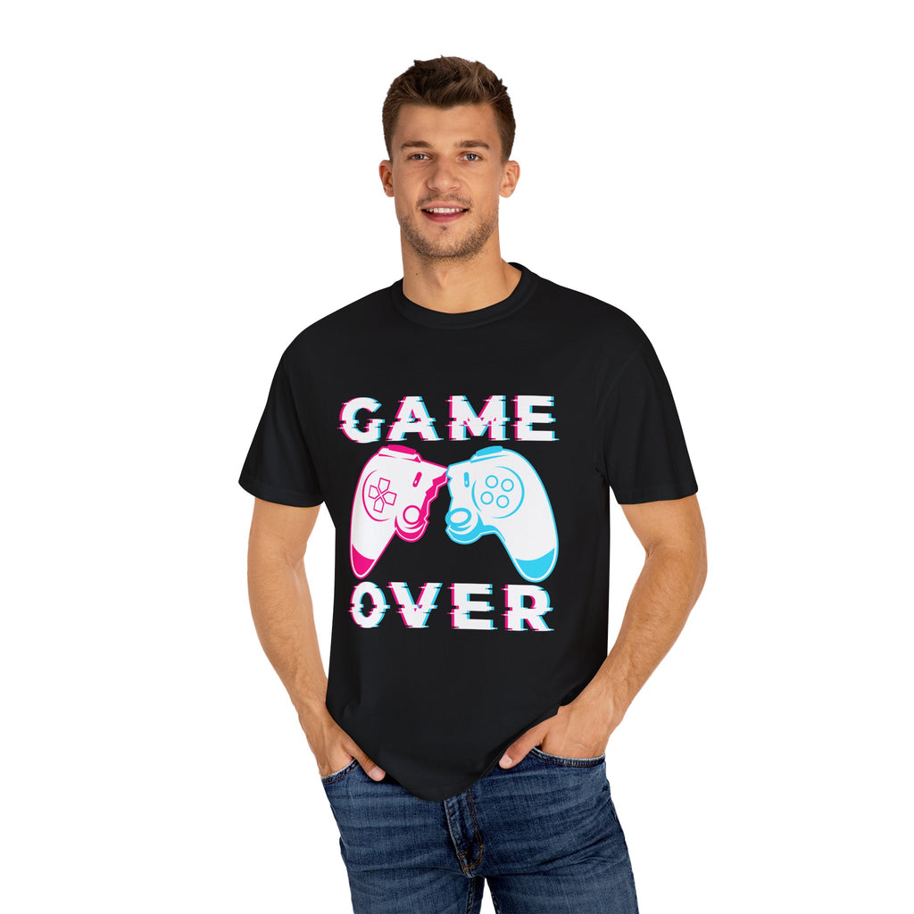 Gamer Over – Pixelated Controller T-shirt