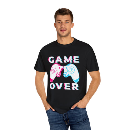 Gamer Over – Pixelated Controller T-shirt
