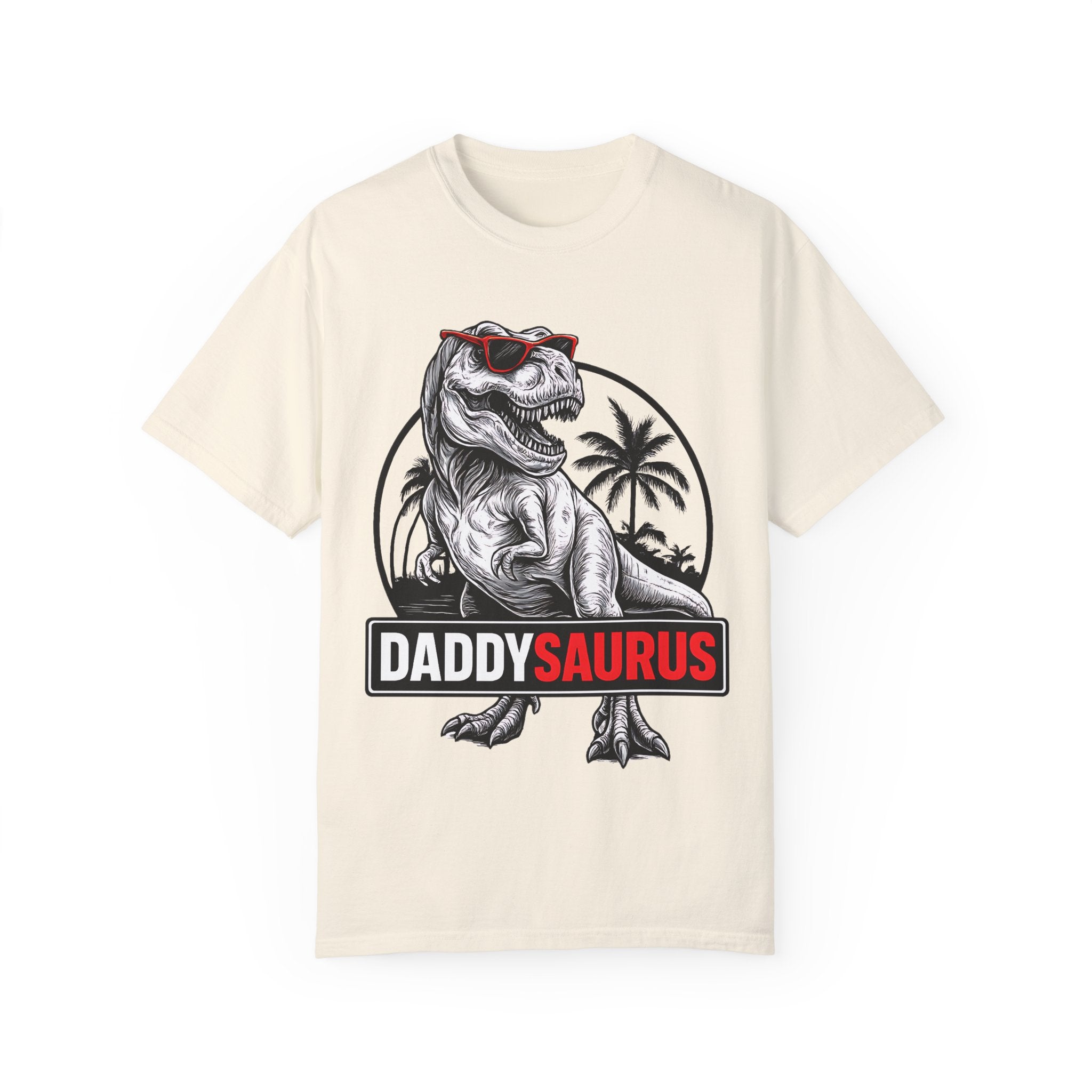 Daddy Saurus – Father’s Day T-Rex Dino T-shirt