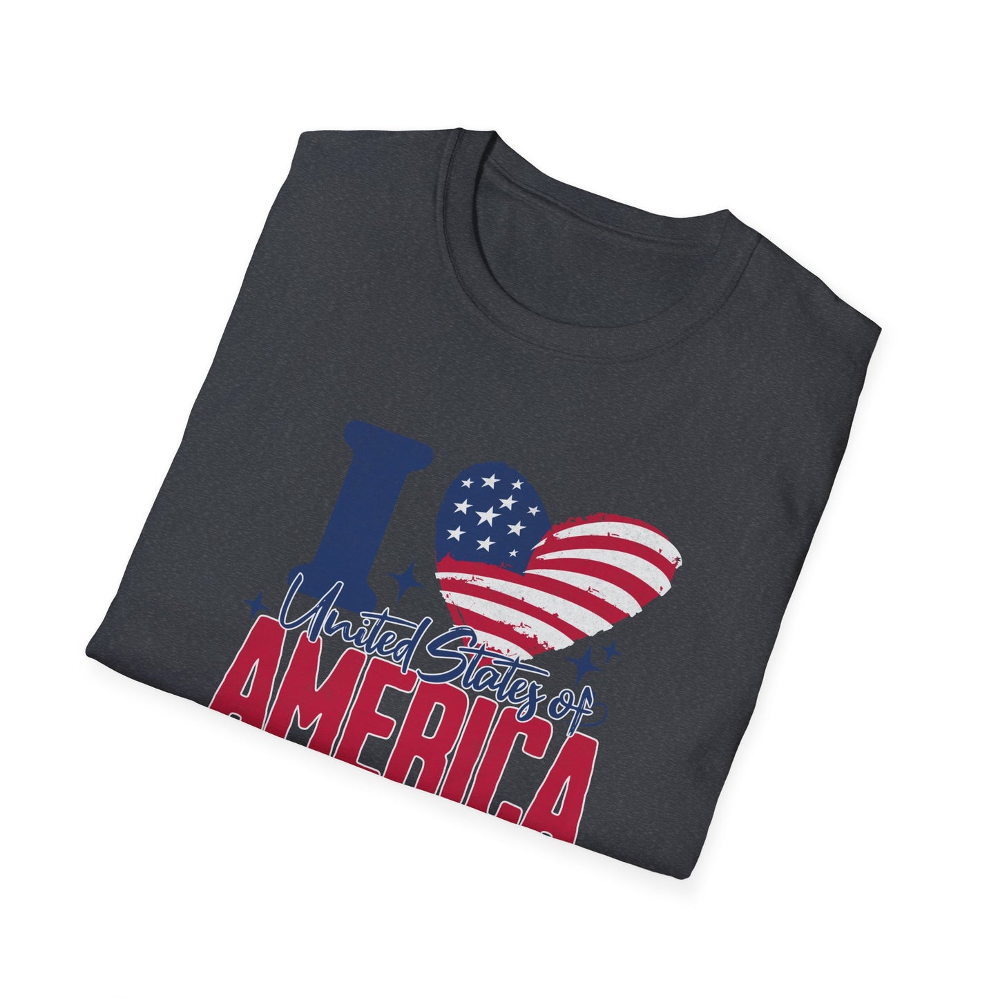 I Love United States of America 4th of July T-Shirt
