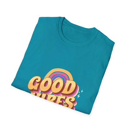Retro 80s Old School Good Vibes Retro T-Shirt
