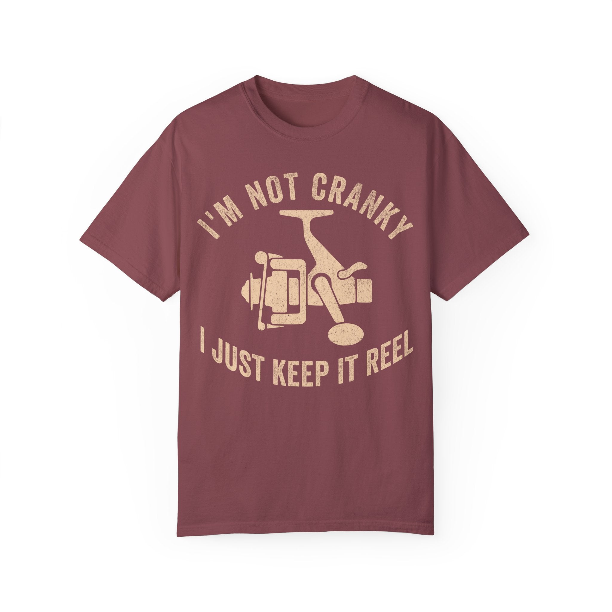 Fisher Dad – I’m Not Cranky, I Just Keep It Reel Father’s Day T-shirt