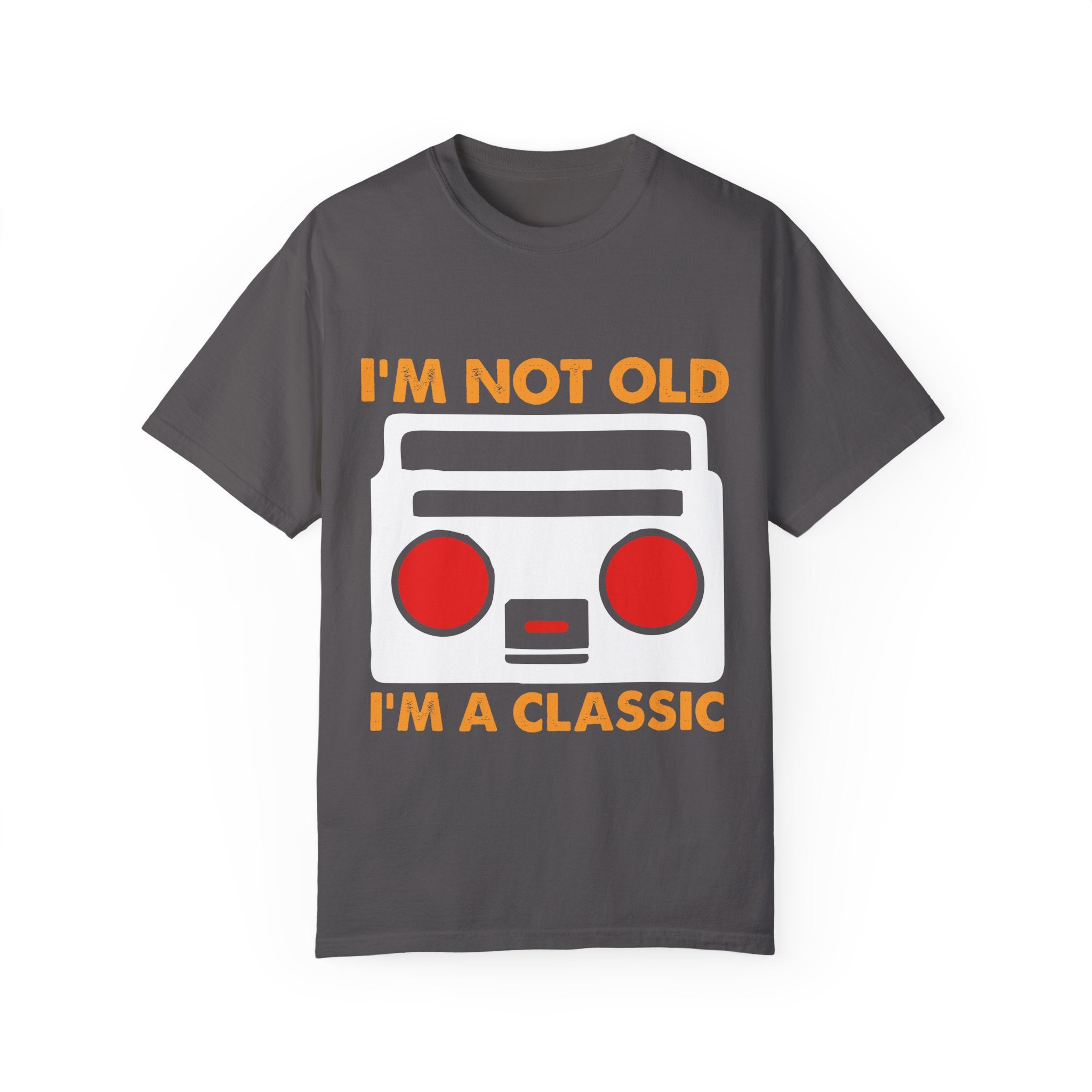 I'm Not Old, I'm a Classic – Retro Music Boombox T-shirt