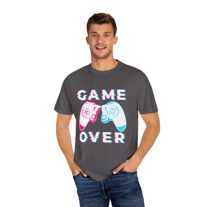 Gamer Over – Pixelated Controller T-shirt