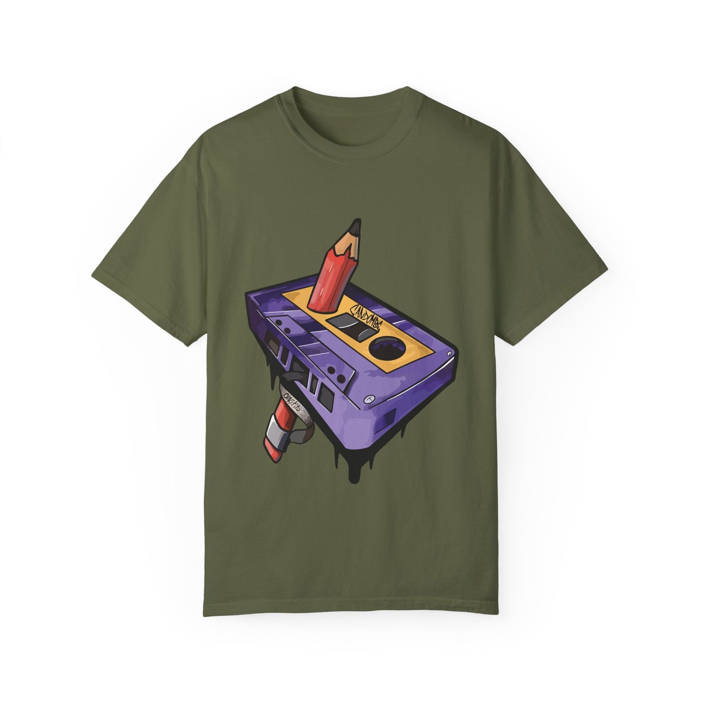 Funny Cassette Music Streetwear T-shirt