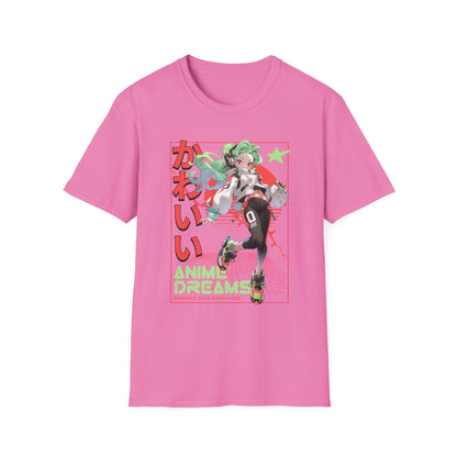 Teenage Kawaii Anime Dreams Japanese Anime Girl T-Shirt