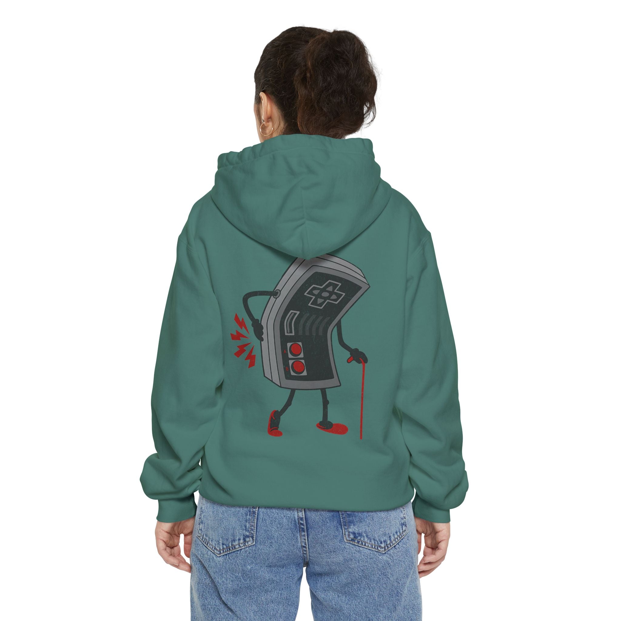 Retro Video Games Controller Old School Gamer Hoodie