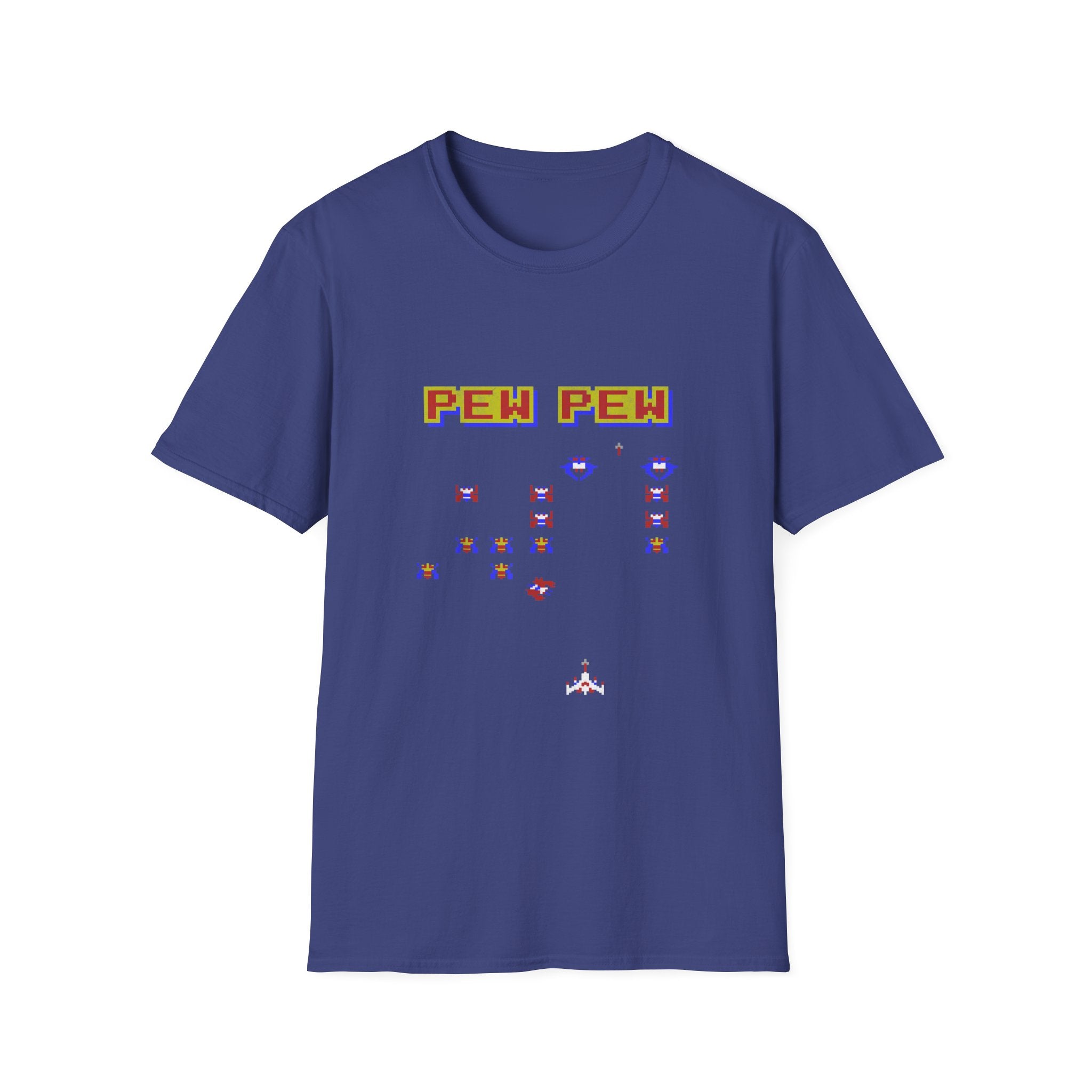 PEW PEW Retro Video Game Vintage Gaming Gamer T-Shirt