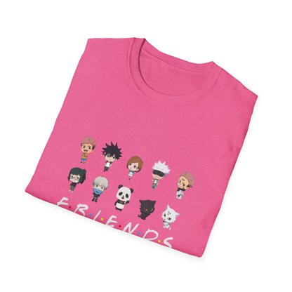 Japanese Anime Culture Super Heroes Friends JJK 0 T-Shirt