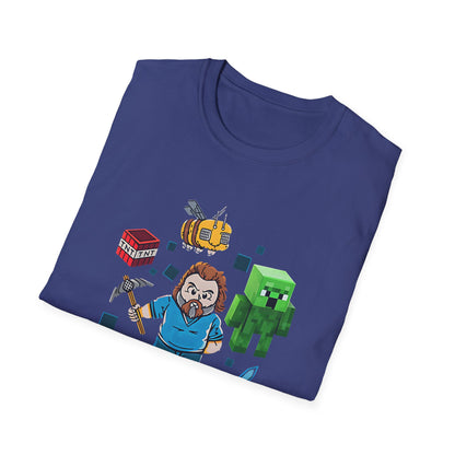 Pop Culture Mining & Crafting Funny Gaming T-Shirt