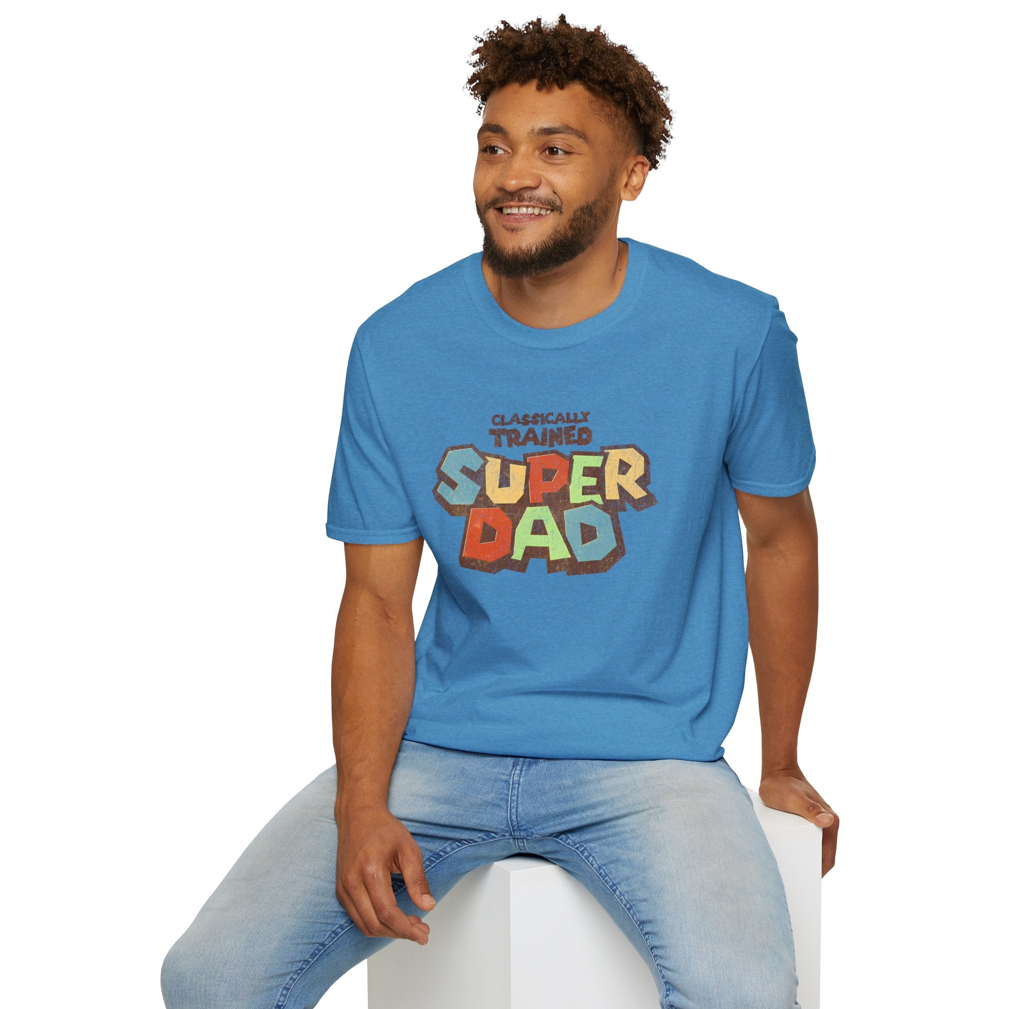 Classically Trained Super Dad Father's Day T-Shirt