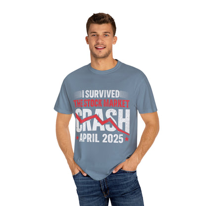I Survived the Stock Market Crash April 2025 T-shirt