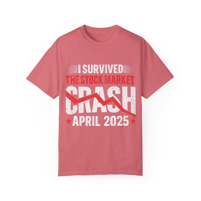 I Survived the Stock Market Crash April 2025 T-shirt