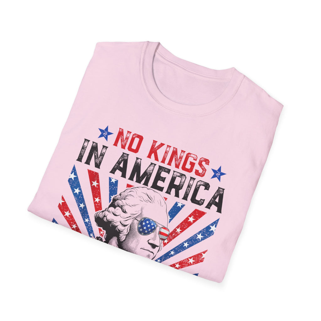 4th of July America Democracy No Kings Since 1776 T-Shirt