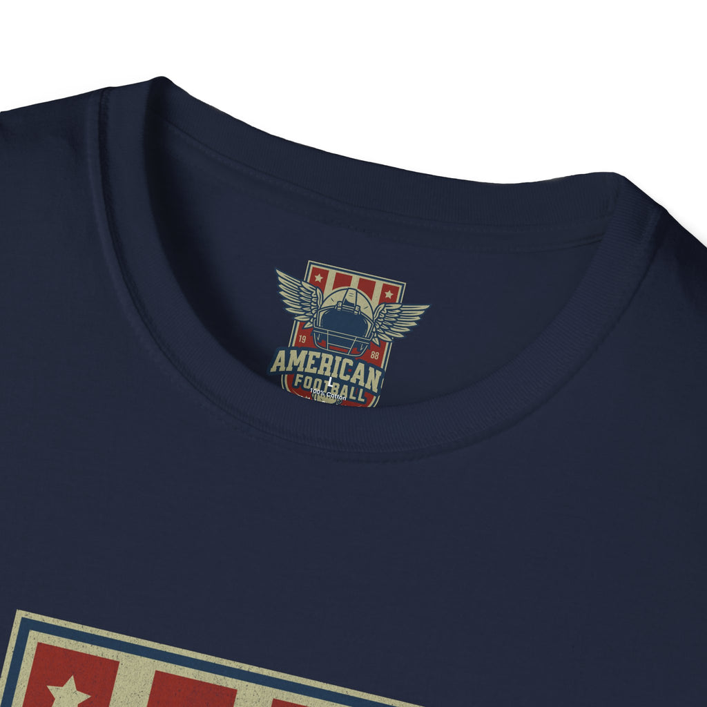 Vintage Football Logo   American Football League   Sports Helmet