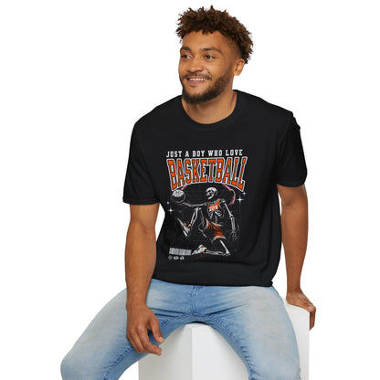 Just a Boy Who Loves Basketball T-Shirt