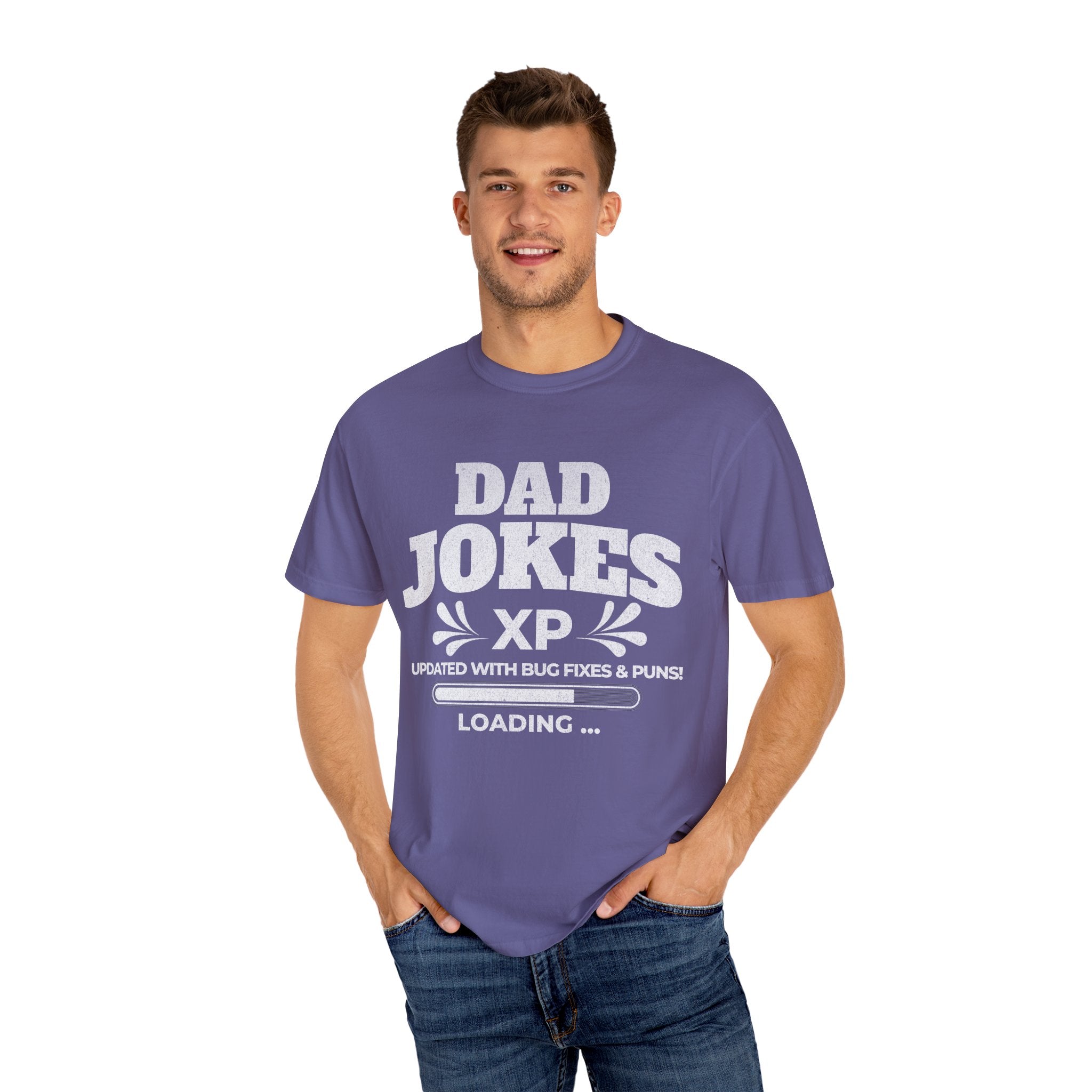 Dad Jokes XP Loading Funny Father’s Day  T-shirt