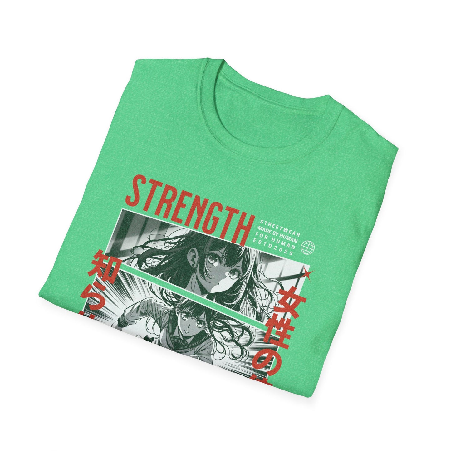 Nakira Strength Anime Girl T-Shirt
