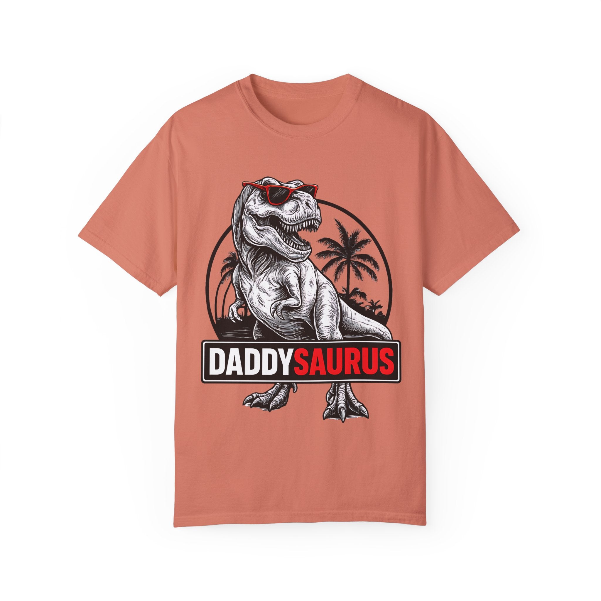 Daddy Saurus – Father’s Day T-Rex Dino T-shirt
