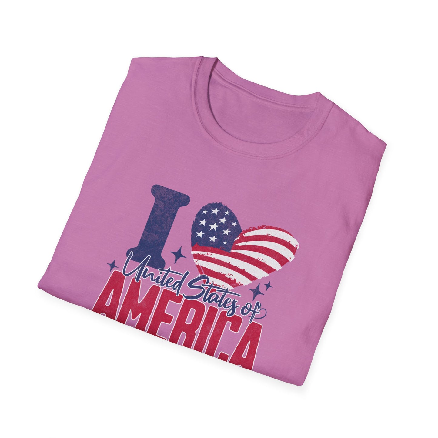 I Love United States of America 4th of July T-Shirt