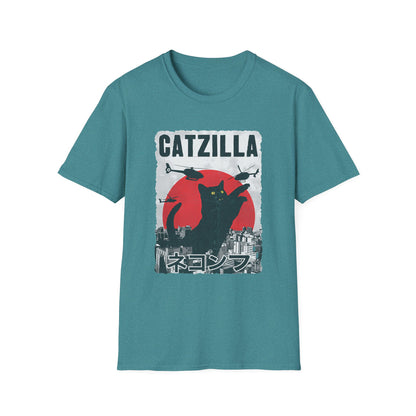 Catzilla Pop Culture Godzilla T-Shirt
