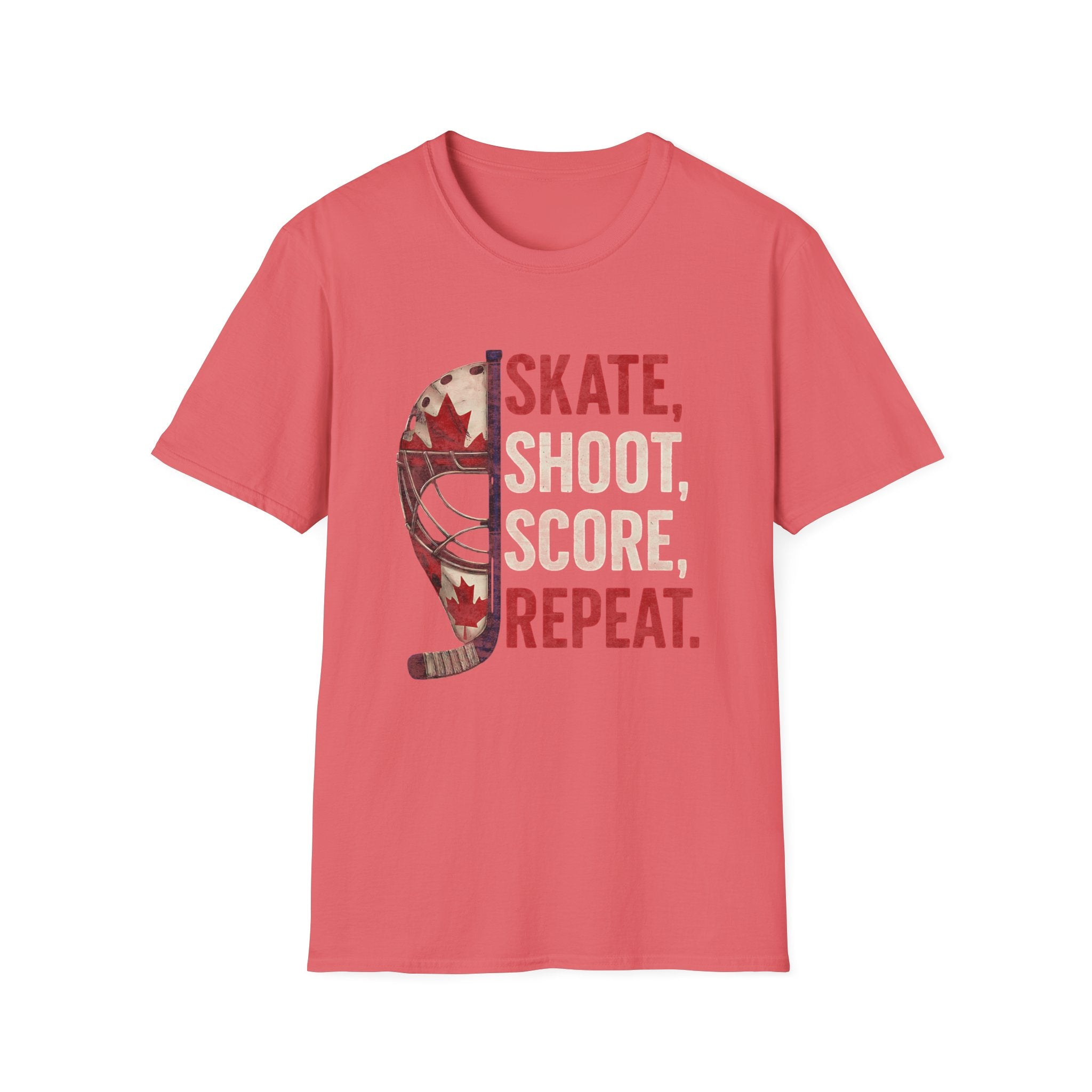 Hockey Skate Shoot Score Hockey Canada T-Shirt
