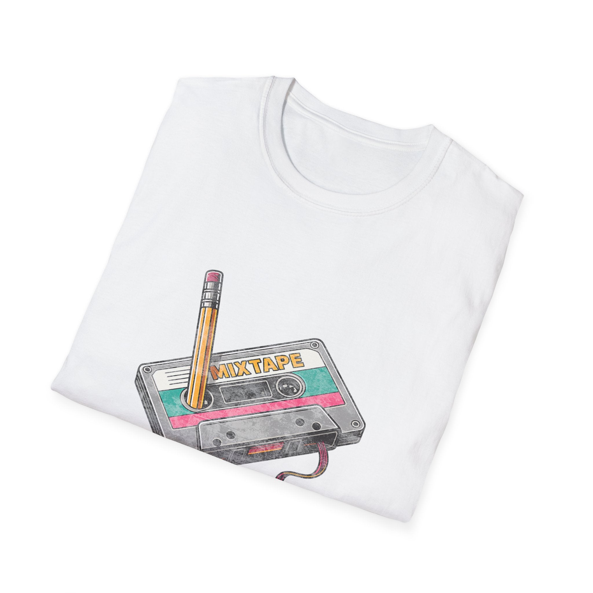 Cassette Tape Music 80s Cassette Retro 80s Songs T-Shirt