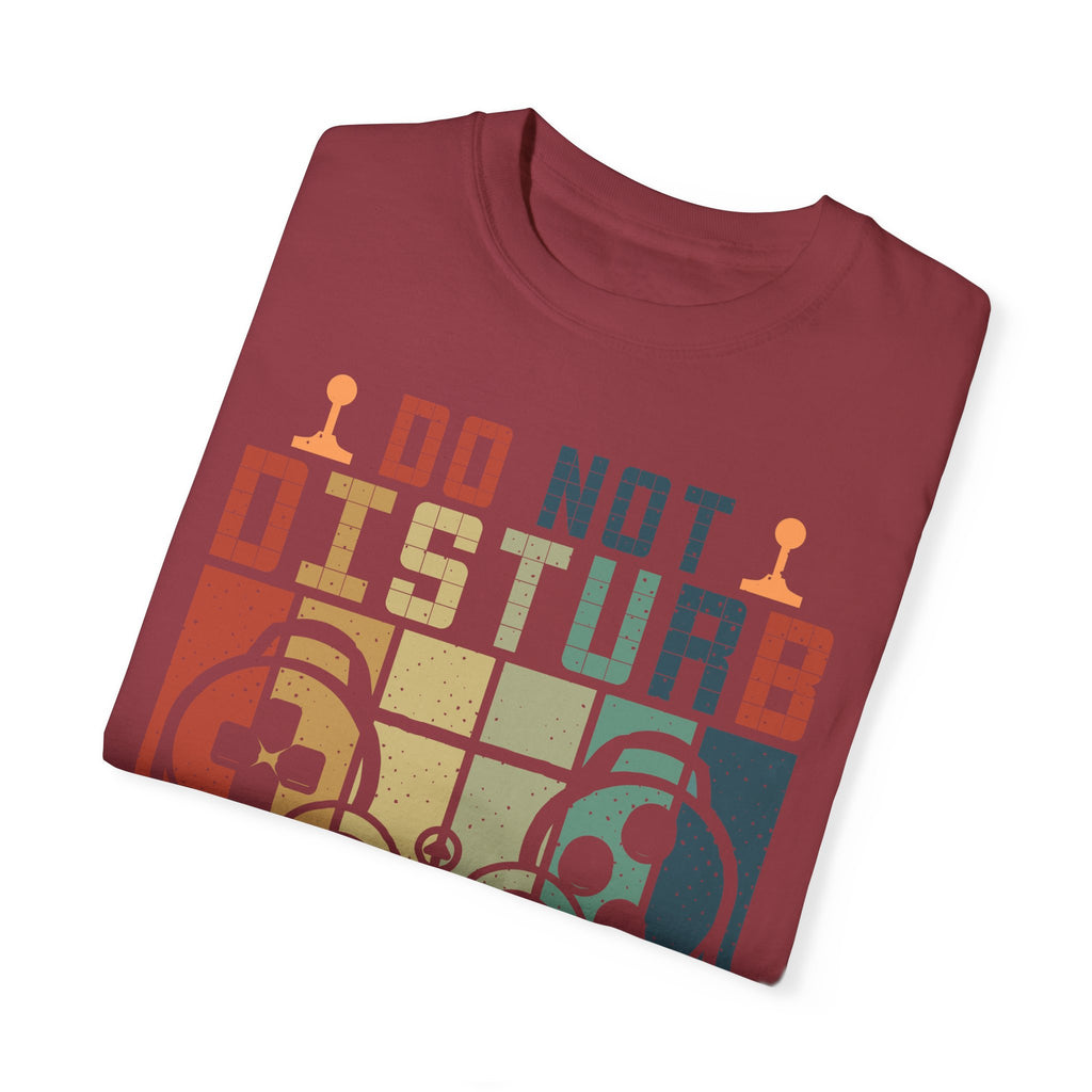 Do Not Disturb, I Am Gaming Retro Gamer T-shirt