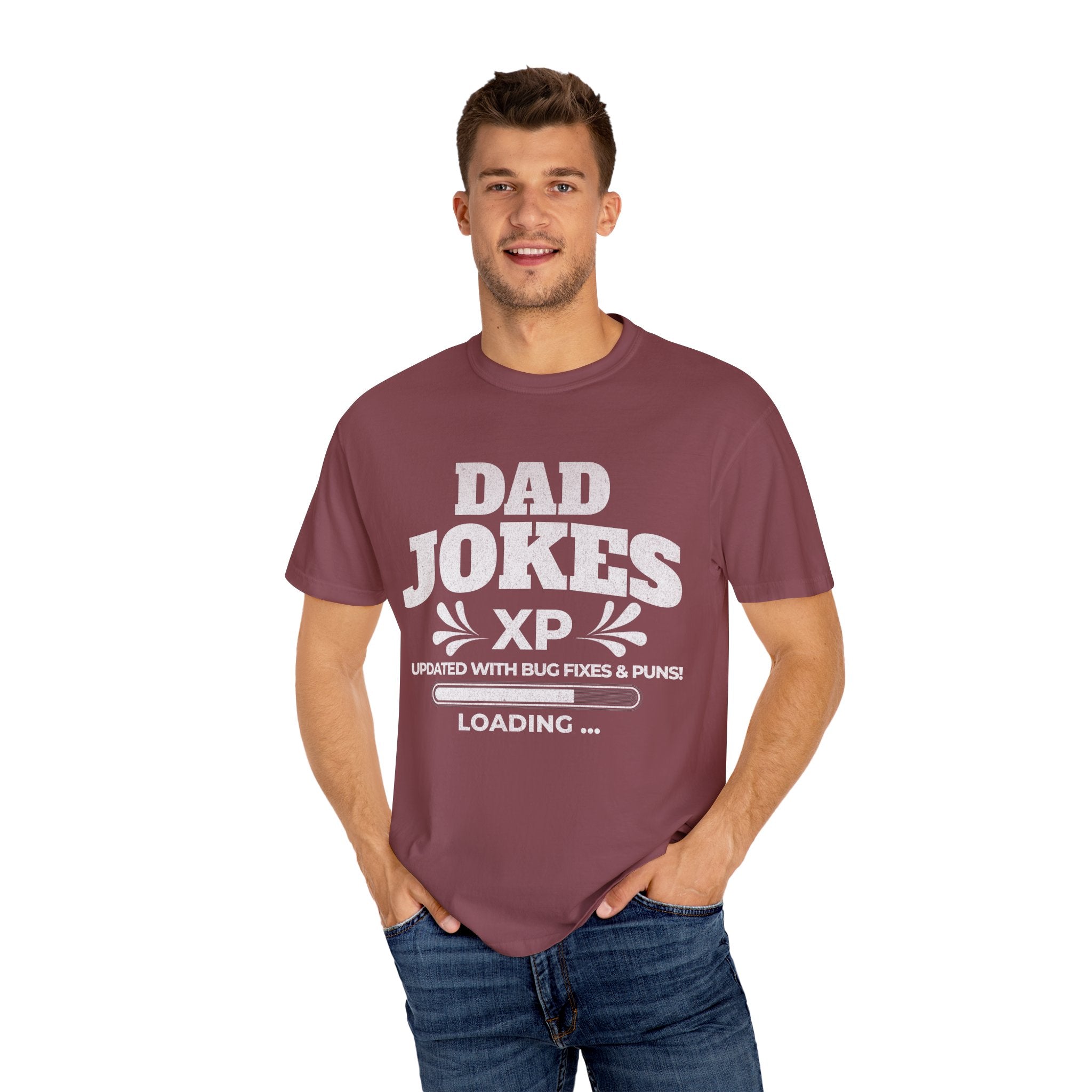 Dad Jokes XP Loading Funny Father’s Day  T-shirt