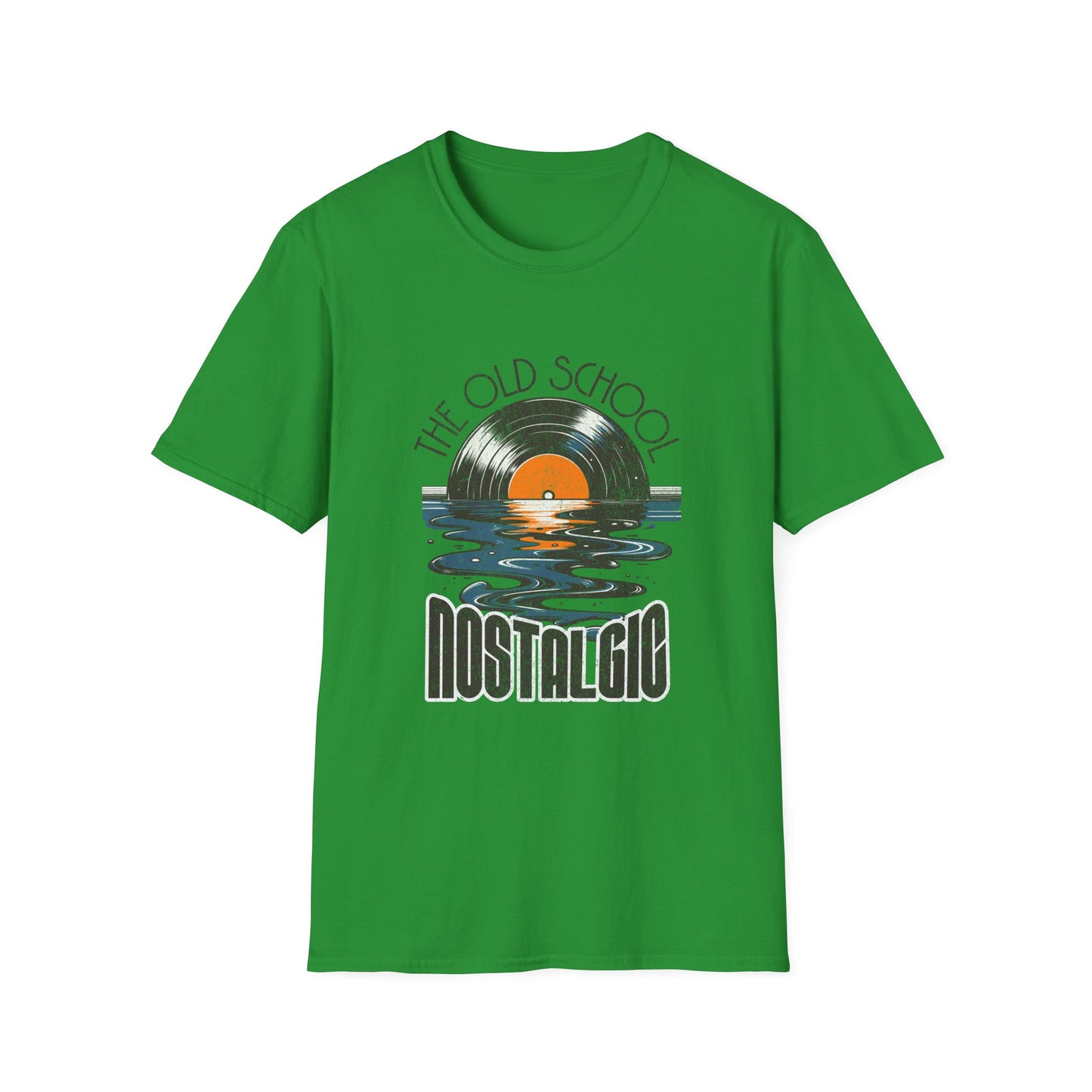 Retro Nostalgic Vintage Vinyl Music T-shirt