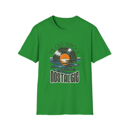 Retro Nostalgic Vintage Vinyl Music T-shirt