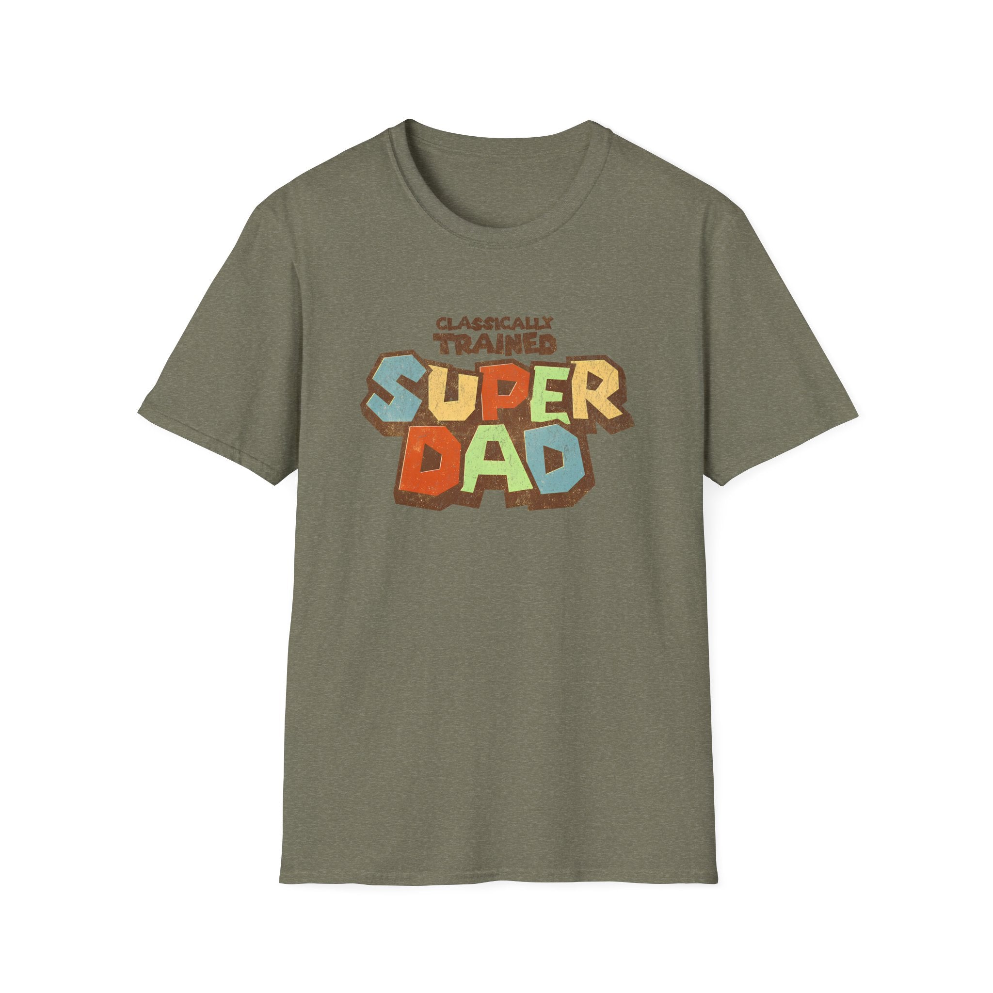 Classically Trained Super Dad Father's Day T-Shirt