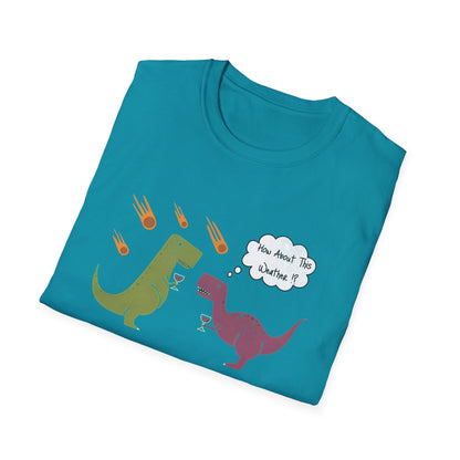 Funny T-Rex How About This Weather? Dino Puns T-Shirt