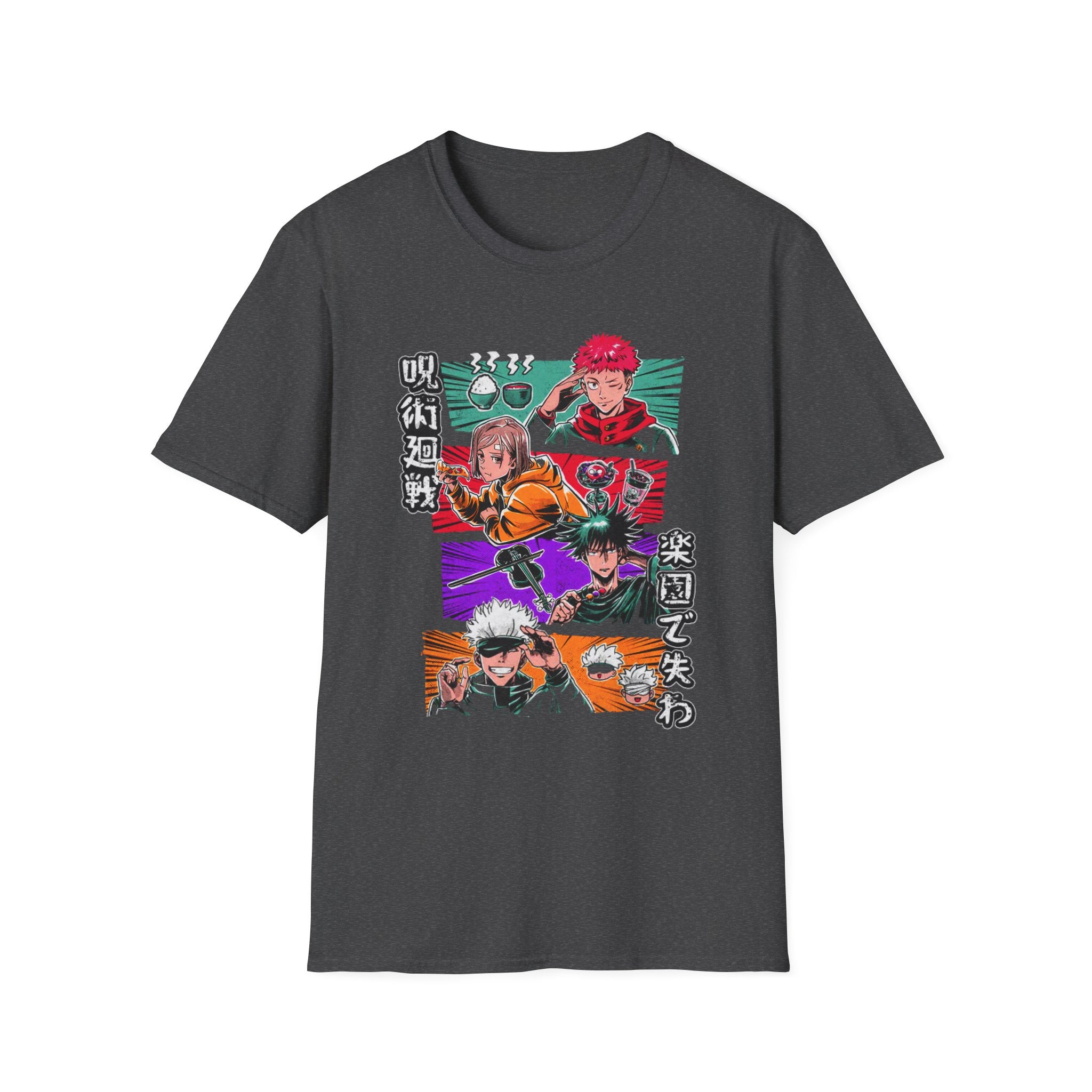 Japan Pop Culture Stars Anime Heroes T-Shirt