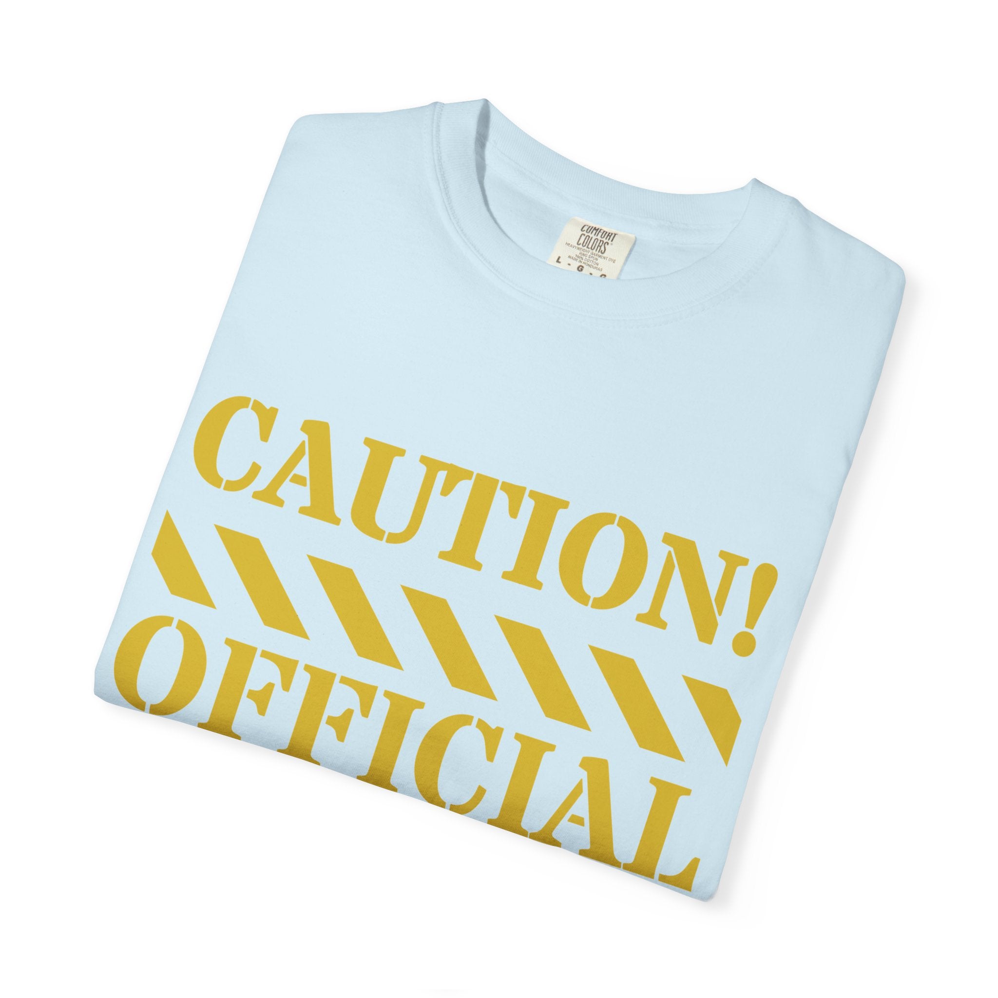 Caution! Official Teenager T-Shirt — 'May Contain Attitude' Youth Graphic Tee