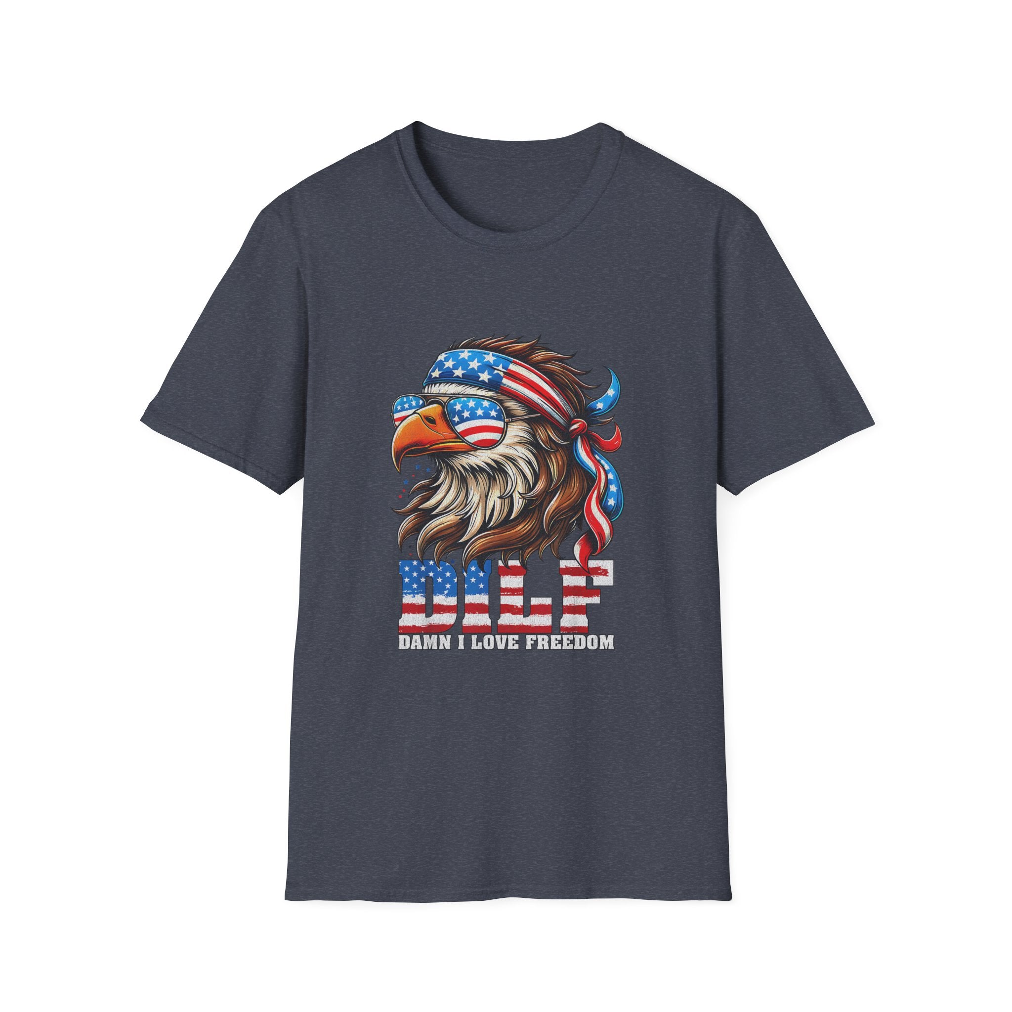 America Bald Eagle MILF – Man I Love Freedom USA 4th of July T-shirt