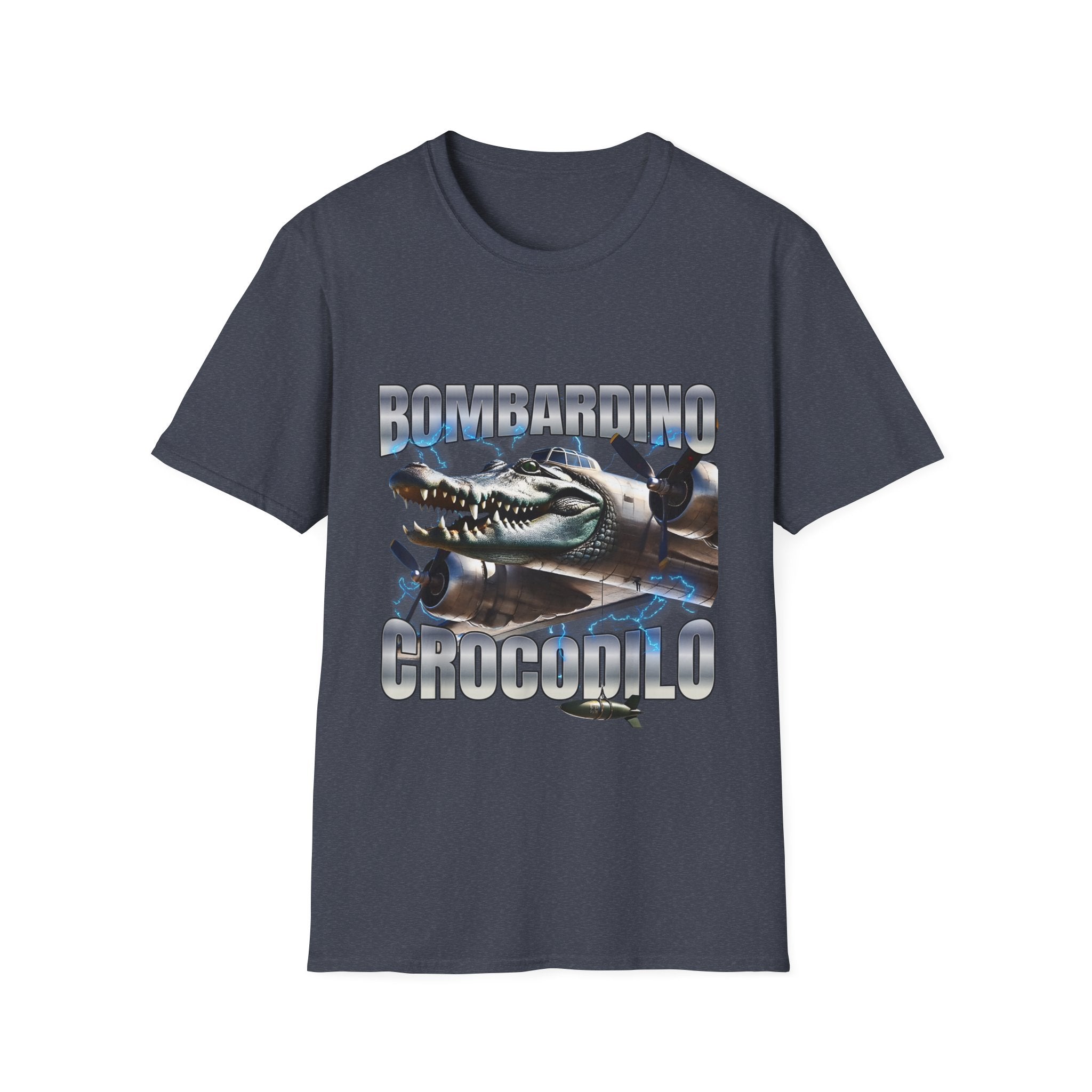 Funny Meme Bombardino Crocodilo T-shirt